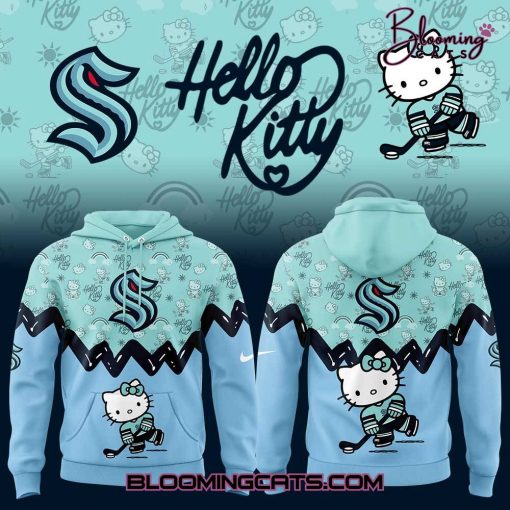 Seattle Kraken x Hello Kitty New 2025 Hoodie