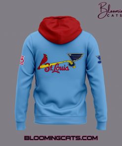 St Louis Blues Cardinals Night 2025 Limited Edition Hoodie