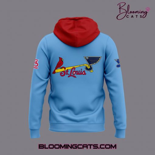 St. Louis Blues Cardinals Night 2025 Limited Edition Hoodie