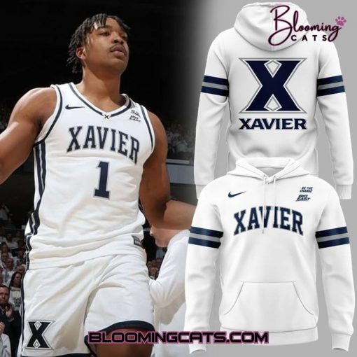 Xavier Musketeers 2025 Special Edition White Hoodie