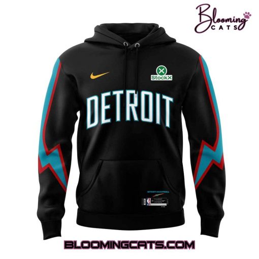 Detroit Pistons 2025-26 City Edition Uniforms Hoodie