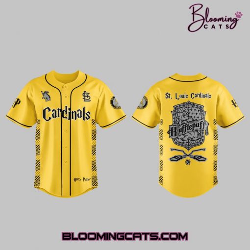 St. Louis Cardinals x Harry Potter Night Hufflepuff House Jersey