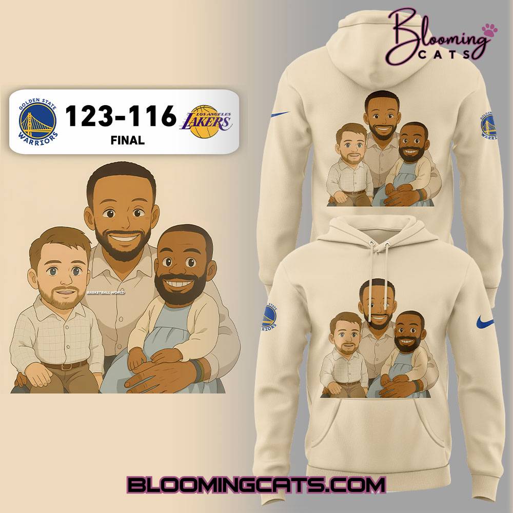 Steph Curry proud father of the Lakers and Boston Limited Edition Hoodie Steph Curry proud father of the Lakers and Boston Limited Edition Hoodie