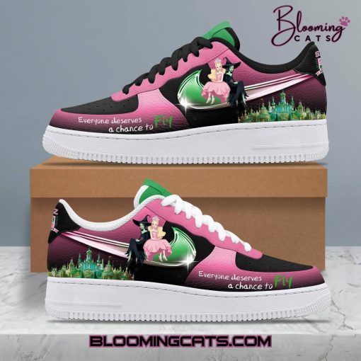 Wicked “Everyone deserves a chance to” Air Force 1 Sneakers