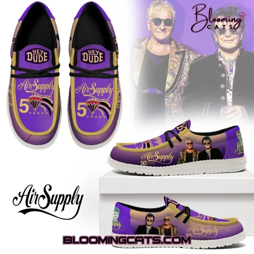 “Air Supply 50 YEARS” Hey Dude Shoes
