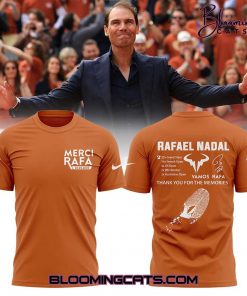 “Merci Rafa” at Rafael Nadal 2025 T-shirt
