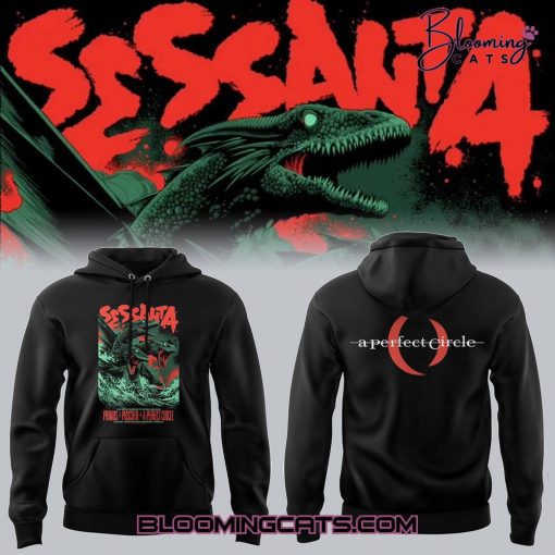A Perfect Circle x Tour Sessanta V2.0 Black Hoodie