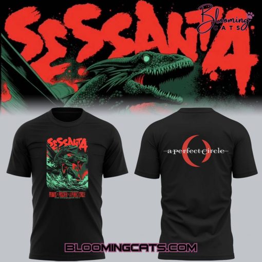 A Perfect Circle x Tour Sessanta V2.0 Black Shirt