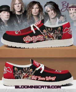Aerosmith “Let Your Wings” 2025 Limited Edition Hey Dude Shoes
