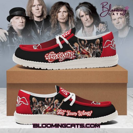 Aerosmith “Let Your Wings” 2025 Limited Edition Hey Dude Shoes
