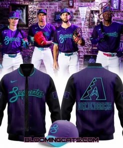 Arizona Diamondbacks City Connect 2025 Baseball Jacket