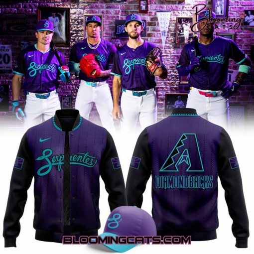 Arizona Diamondbacks City Connect 2025 Baseball Jacket