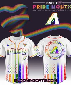 Arizona Diamondbacks x Happy Pride Month 2025 Limited Edition Jersey