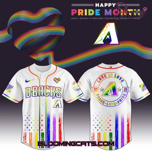 Arizona Diamondbacks x Happy Pride Month 2025 Limited Edition Jersey
