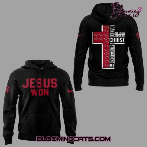 Arkansas Razorback x Jesus Won Special Edition Hoodie