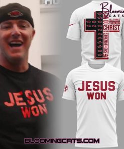 Arkansas Razorback x Jesus Won Special Edition T-shirt