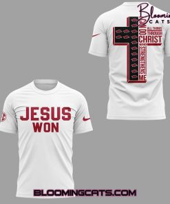 Arkansas Razorback x Jesus Won Special Edition T-shirt