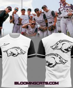 Arkansas Razorbacks New 2025 White Shirt