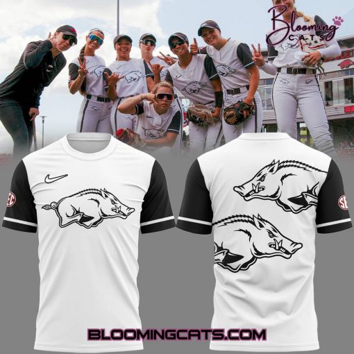Arkansas Razorbacks New 2025 White Shirt