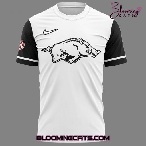 Arkansas Razorbacks New 2025 White Shirt