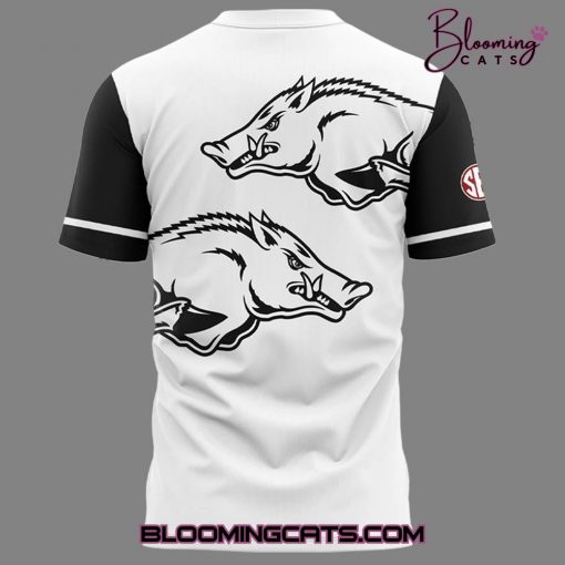Arkansas Razorbacks New 2025 White Shirt