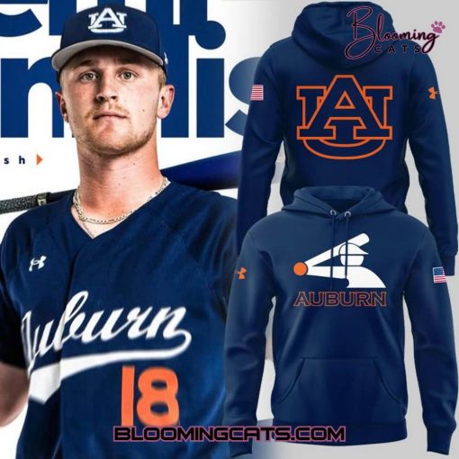 Auburn Tigers Baseball Special New Navy Hoodie