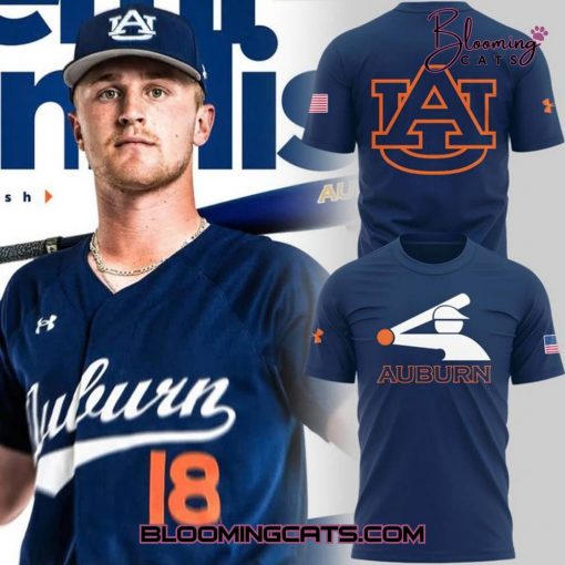 Auburn Tigers Baseball Special New Navy T-shirt