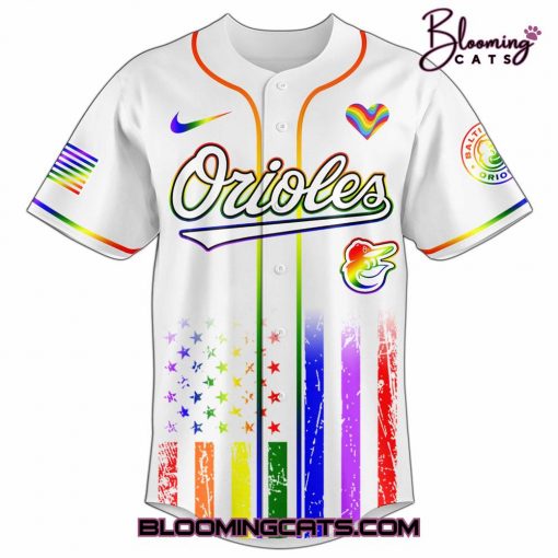 Baltimore Orioles x Happy Pride Month 2025 Limited Edition Jersey