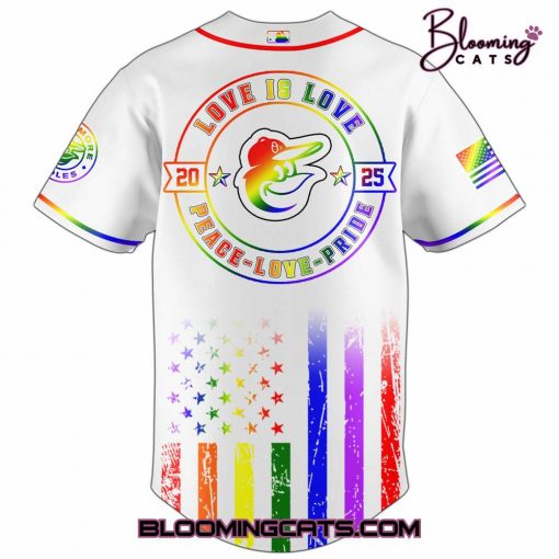 Baltimore Orioles x Happy Pride Month 2025 Limited Edition Jersey