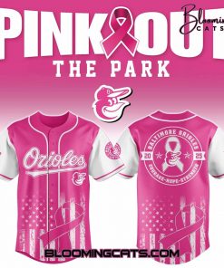 Baltimore Orioles x Pink Out The Park 2025 Baseball Jersey