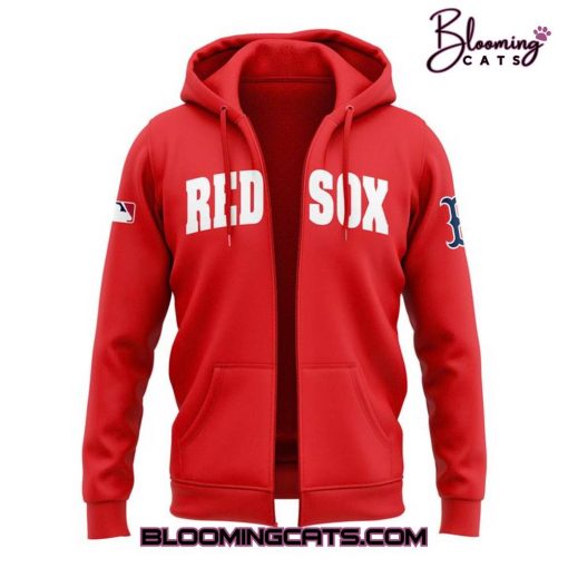 Boston Red Sox New 2025 Zip Hoodie