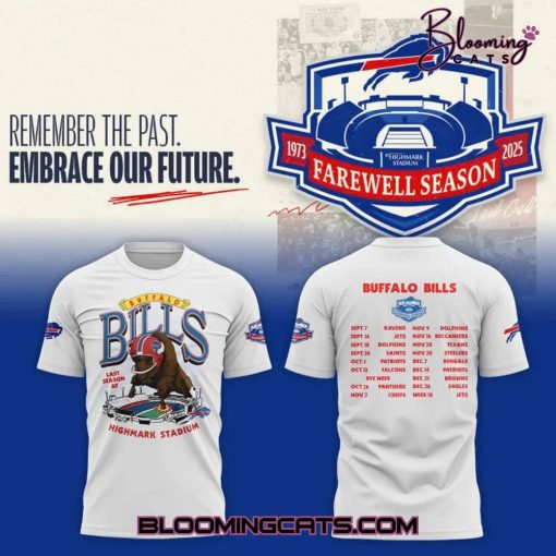 Buffalo Bills Highmark Stadium Farewell Season T-shirt