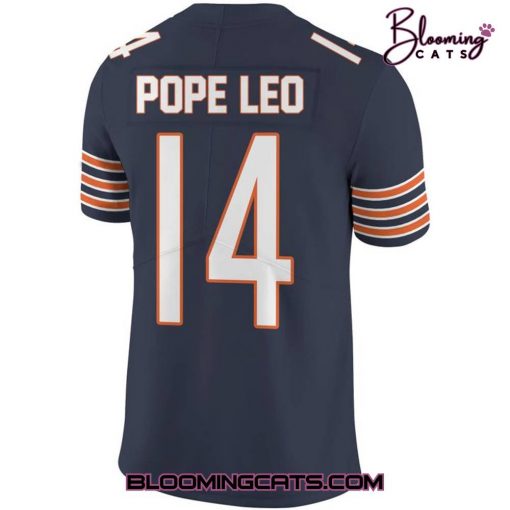 Chicago Bears Pope Leo 14 Limited Edition Football Jersey
