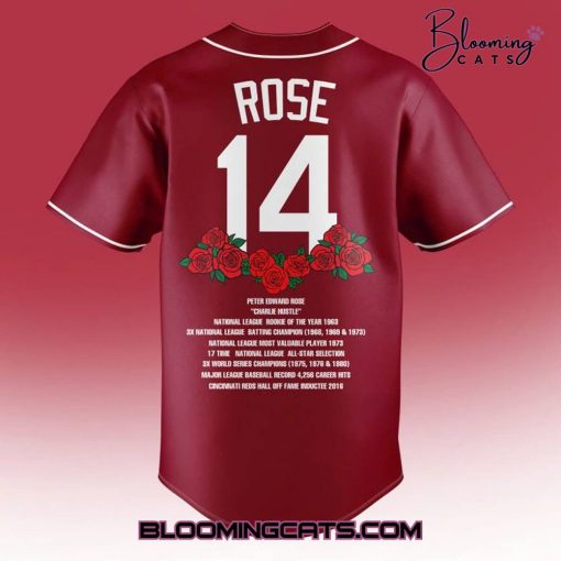 Cincinnati Reds x Pete Rose Night Baseball Jersey