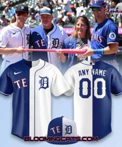 Detroit Tigers x Texas Rangers 2025 Custom Jersey