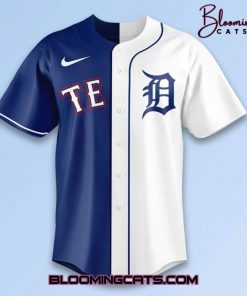 Detroit Tigers x Texas Rangers 2025 Custom Jersey