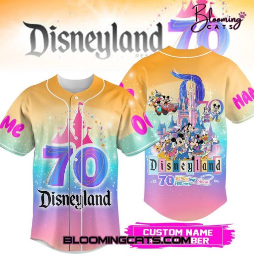 Disneyland “70 YEARS OF MAGIC 1955-2025” Jersey