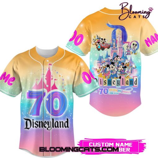 Disneyland “70 YEARS OF MAGIC 1955-2025” Jersey