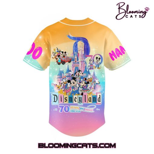 Disneyland “70 YEARS OF MAGIC 1955-2025” Jersey
