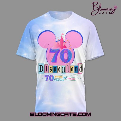 Disneyland “70 YEARS OF MAGIC 1955-2025” Shirt