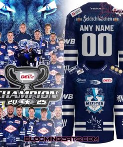 Dresdner Eislöwen DEL2-Meistertitel 2025 Hockey Jersey