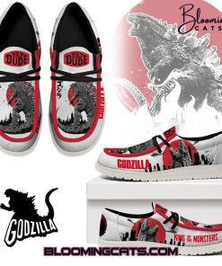 Godzilla “KING OF THE MONSTERS” Hey Dude Shoes