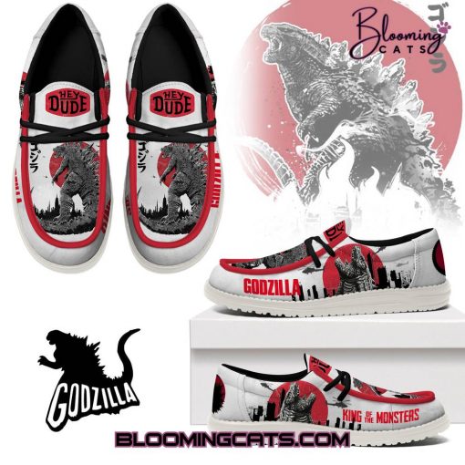 Godzilla “KING OF THE MONSTERS” Hey Dude Shoes