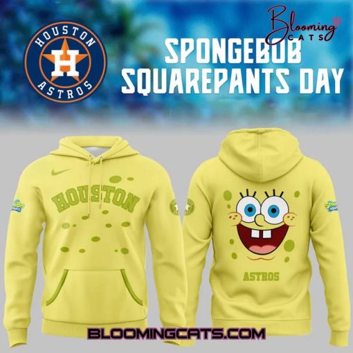 Houston Astros SpongeBob SquarePants Day Hoodie – Limited Edition