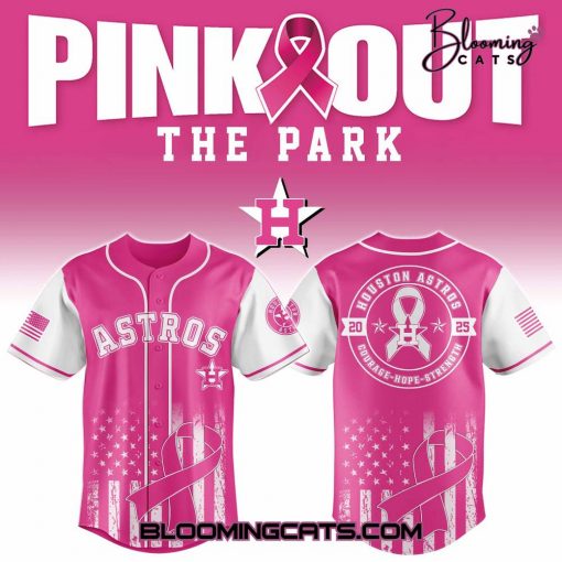 Houston Astros x Pink Out The Park 2025 Baseball Jersey