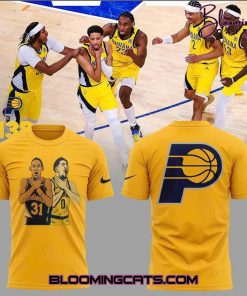 Indiana Pacers “Legacy Signal” Two eras. One gesture. One legendary moment T-shirt