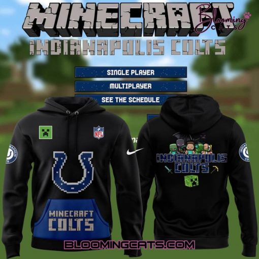 Indianapolis Colts Minecraft Game 2025 Limited Edition Hoodie