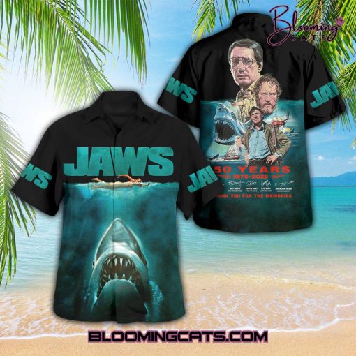Jaws “50TH ANNIVERSARY” 1975-2025 Hawaiian Shirt