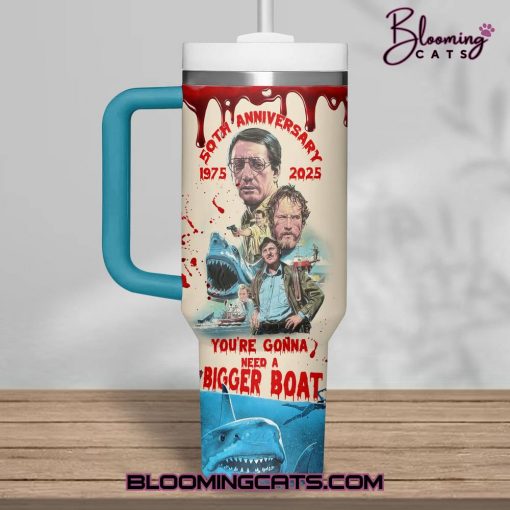Jaws “50TH ANNIVERSARY” 1975-2025 Stanley Tumbler