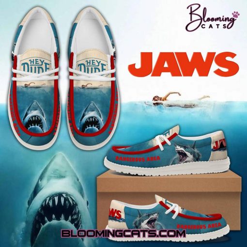 Jaws “50TH ANNIVERSARY” New 2025 Hey Dude Shoes